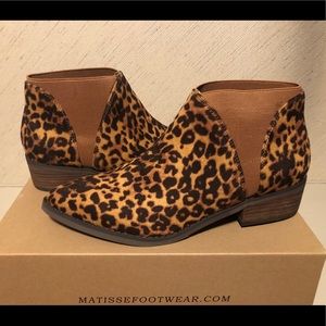 Leopard booties